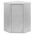 Omnimed Sgl Door Corner Narcotic Cabinet with Dual Locks (22"HX22.75"WX15.75"D 181765